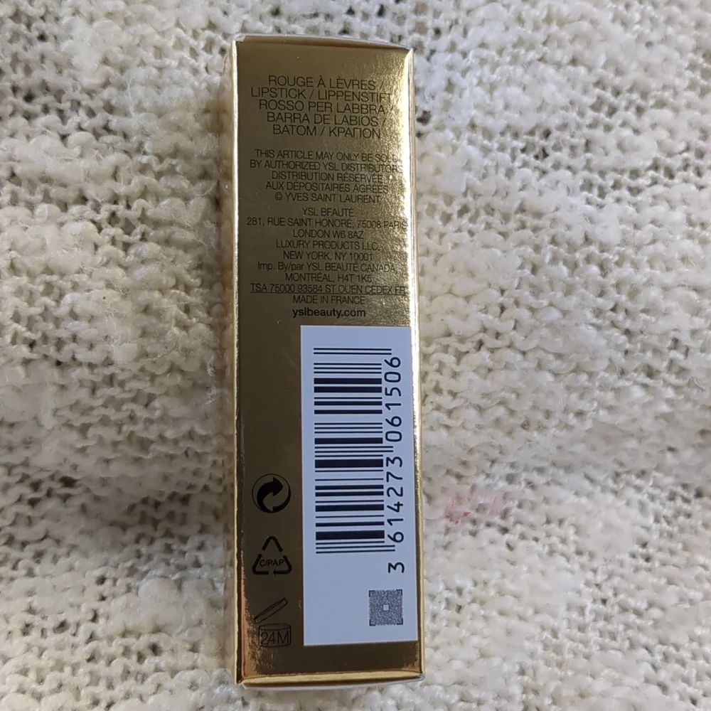 Yves Saint Laurent Volupté Shine Lipstick, Burnt Zellige (122), 3.2g/0.11oz